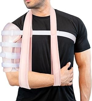 Sarmiento Brace - Humeral Shaft Fracture Splint Humeral Fracture Brace for Broken Upper Arm Shoulder Bicep Left/Right Arm Long-Bone Humerus Fracture for Men and Women (L)
