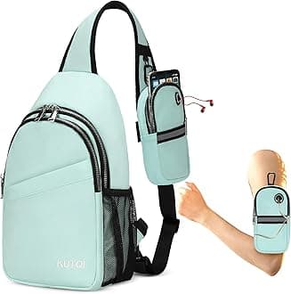 Crossbody Sling Bag for Women Men Multipurpose Sling Backpack Travel Essentials Hiking Shoulder Bag Daypack