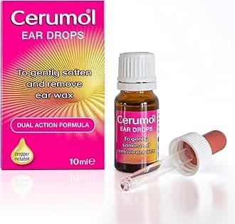 Extra Virgin Olive Oil Ear Drops, 10ml, Gentle, Natural Formulation, Helps to Relieve Symptoms of Ear Wax, Softens Earwax, Dropper Included