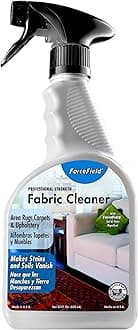 Fabric Cleaner Professional Strength, Deeply Penetrates Water Safe Fabric & Fibers of Upholstery, Clothing, Rugs & Carpeting - 22oz