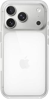 - iPhone 17 Pro Clear Case with MagSafe MagSafe and Camera Control: Lightweight Phone Case, Wireless Charging Compatible, Smooth Glossy Finish