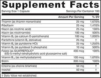 Jarrow B-right complex(100 Caps) (Multi-Pack)