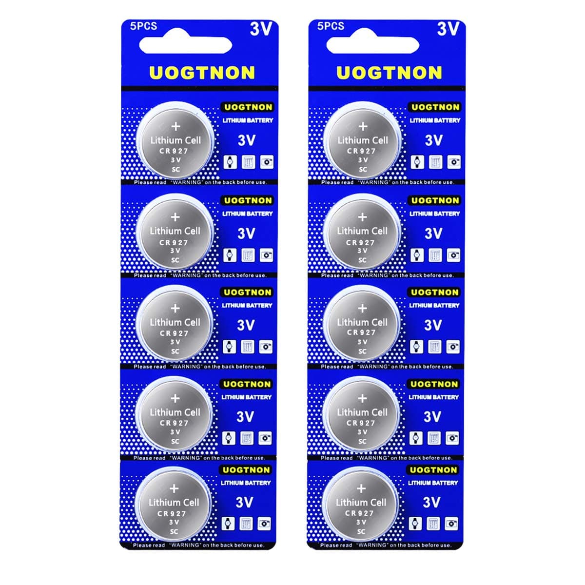 CR927 3V Lithium Battery (10 - Pcs)