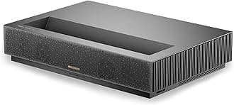 Formovie Cinema Edge 4K UHD Ultra Short Throw Projector, Google TV UST Laser Projector with Licensed Netflix, HDR10 150" ALPD Laser TV, Dolby Audio DTS-H for Home Theater