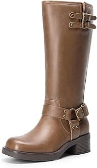 DREAM PAIRS, Sdkb2412w, womens, Knee High Boot