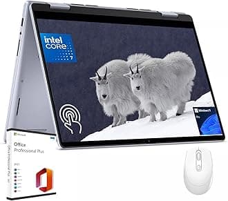 DellInspiron 2-in-1 Touchscreen Laptop - 14" FHD + Display, Core 7 150U Processor, 32 GB DDR5, 1 TB SSD, Wi-Fi, Bluetooth, Windows 11 Pro, w/Hoouwrd Accessories