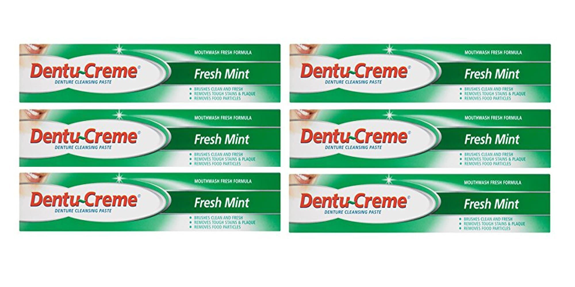 Dentu-Creme fresh Mint Toothpaste 75ml - Pack of 6