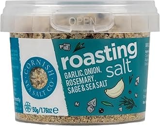 Cornish Sea Salt - Mineral Rich Roasting Celtic Sea Salt - Michelin Starred Chef Approved - Herbs, Spices & Seasonings - Spices for Cooking, Kitchen Accessories - 50g