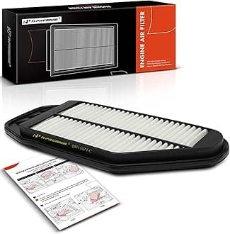 A-Premium Engine Air Filter Compatible with Chevrolet Spark 2013-2013, 1.2L