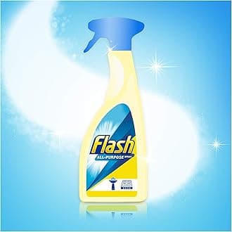 Flash Bathroom Cleaner Spray, Long Lasting Shine, Fresh, 7.5 Litres (750 ml x 10)