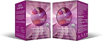 Femmenessence® MacaLife® – Clinically Proven Perimenopausal Organic Vegan Supplement for Natural Hormone Balance, Symptom Relief, Heart & Mood Support (240 Capsules, 120 Day Supply)