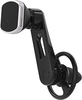 MM2VP2SR-SP MagicMount Pro Magnetic FreeFlow Vent Mount Holder Phone Mount for Car, Neodymium Magnet, Adjustable Rotating view, Back
