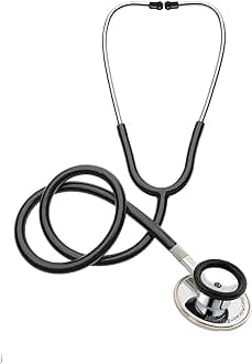 Thermocare Doctor Stethoscope Superb Medical Equipment, Health Instrument (Black & White)