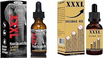 CRAZYLIFE Enlarge Oil, TONISABERY Enlargement Oil for Men BLSEX Enlarger TONISABERY Oil (F396-XXXL-BEG)