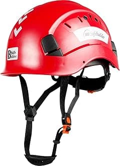 Construction Safety Helmet ABS Hard Hat Adjustable Ventilation System Hardhats Industrial Work Head Protection for Men Certified ANSI/ISEA Z89.1
