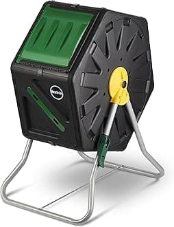 Miracle-Gro Small Composter - Compact Single Chamber Outdoor Garden Compost Bin