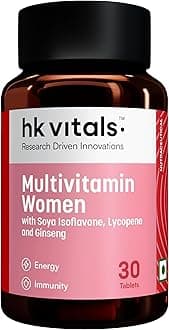 Multivitamin For Women (30 Tablets) |With Zinc, Vitamin C, Vitamin D, Multiminerals & Ginseng Extract