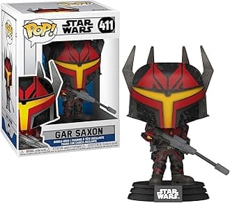 Funko Pop! Star Wars: Clone Wars- Gar Saxon Action Figure - 52024