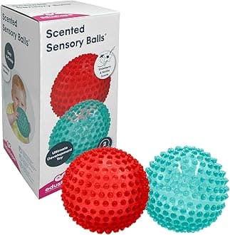Edushape Scented Sensory Ball Strawberry & Vanilla Scents.