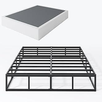 Cal King Box Spring 9 Inch, High Profile Metal California King Size Box Springs with Fabric Cover, Easy Assembly, 3000 Lbs Max Weight Capacity