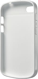 BlackBerry Soft Shell Case Cover for BlackBerry Q10 - White