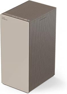 COWAY Air Purifiers for Large Room Whole Home Up to 4,253ft², 2 Sets of XL Washable Pre-Filters and HEPA Filters for Dual Purification, AQI, Turbo Mode, Timer, Wheels, 5yr Warranty, ProX(B)