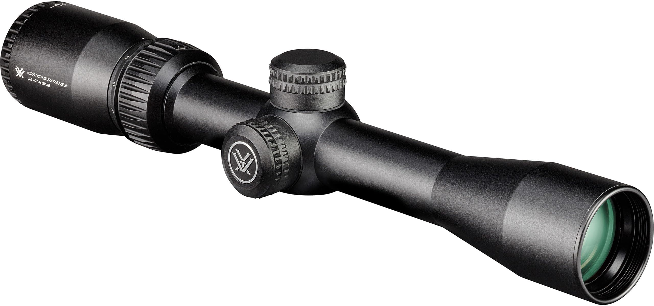 Crossfire II 2-7x32 Plex Rimfire V-Plex reticle MOA