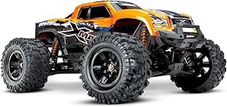 TRAXXAS 77086-4 X - MAXX monster truck Model Making, Black, Orange