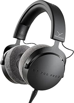 737704 One Size Dt 700 Pro X Closed Back Premium Studio Headphones- Wired, Black