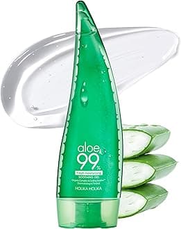 Aloe Fresh Moisture Soothing Gel - Face Body Moisturizer - Fermented Aloe and Cica - Hydrating Cooling Hypoallergenic Korean Skincare for Sensitive Sunburned Skin, 8.45oz