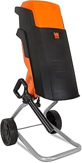 WEN 41121 15-Amp Rolling Electric Wood Chipper and Shredder