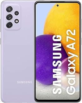 Galaxy A72 Mobile Phone, 6.7-Inch, 256GB 8GB RAM, Dual SIM Unlocked International Version - Awesome Violet
