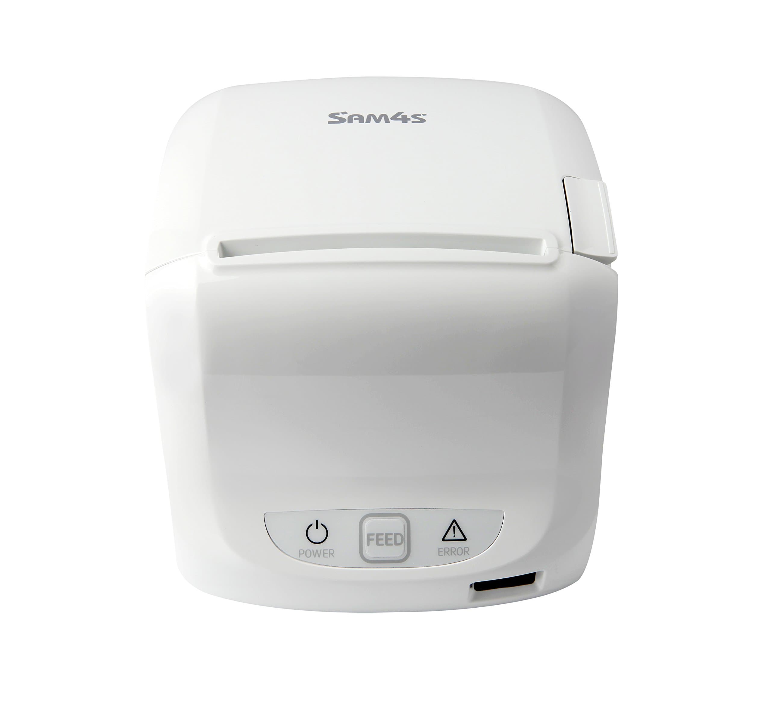 - SAM4s GIANT-100 Compact 3" Thermal POS Printer USB Serial Ethernet, Splash Cover Included, White