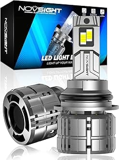 NOVSIGHT9004 Bulbs 88000LM, 9004/HB1 Fog Bulbs, 900% Ultra Bright 9004 Fog Bulb, Pack of 2