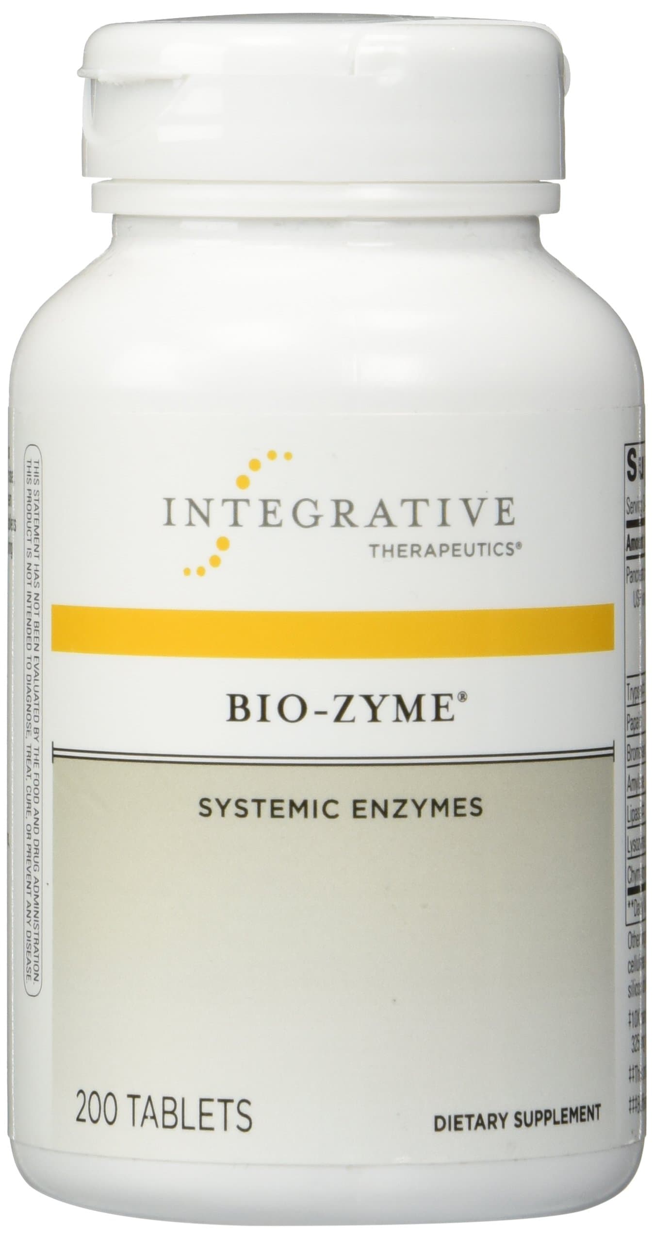 Integrative Therapeutic Biozyme Tablets, 200 Count