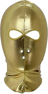 CHICTRY Unisex Full Cover Zentai Hood Mask Open Eyes Mask Elastic Hood Headgear for Halloween Party