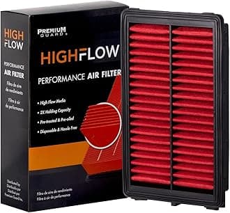 HIGHFLOW High Performance, Pre-Oiled Disposable Engine Air Filter PA99540X | Fits 2022-2025 Hyundai Tucson, 2021-2025 Santa Fe, 2023-2025 Kia Sportage, 2021-2025 Sorento, 2021-2024 K5