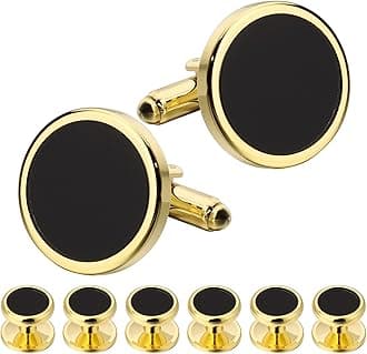 Fashion Mother-of-Pearl Tuxedo Shirt Button and Cufflink Set, Specially Designed for Wedding Business