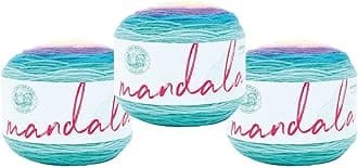 (3 Pack) Lion Brand Yarn 525-235 Mandala Yarn, Nifflers