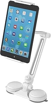 Sabrent Adjustable Stand Suction Cups Holder for iPad and Tablets up to 10" (CM-IPDH)