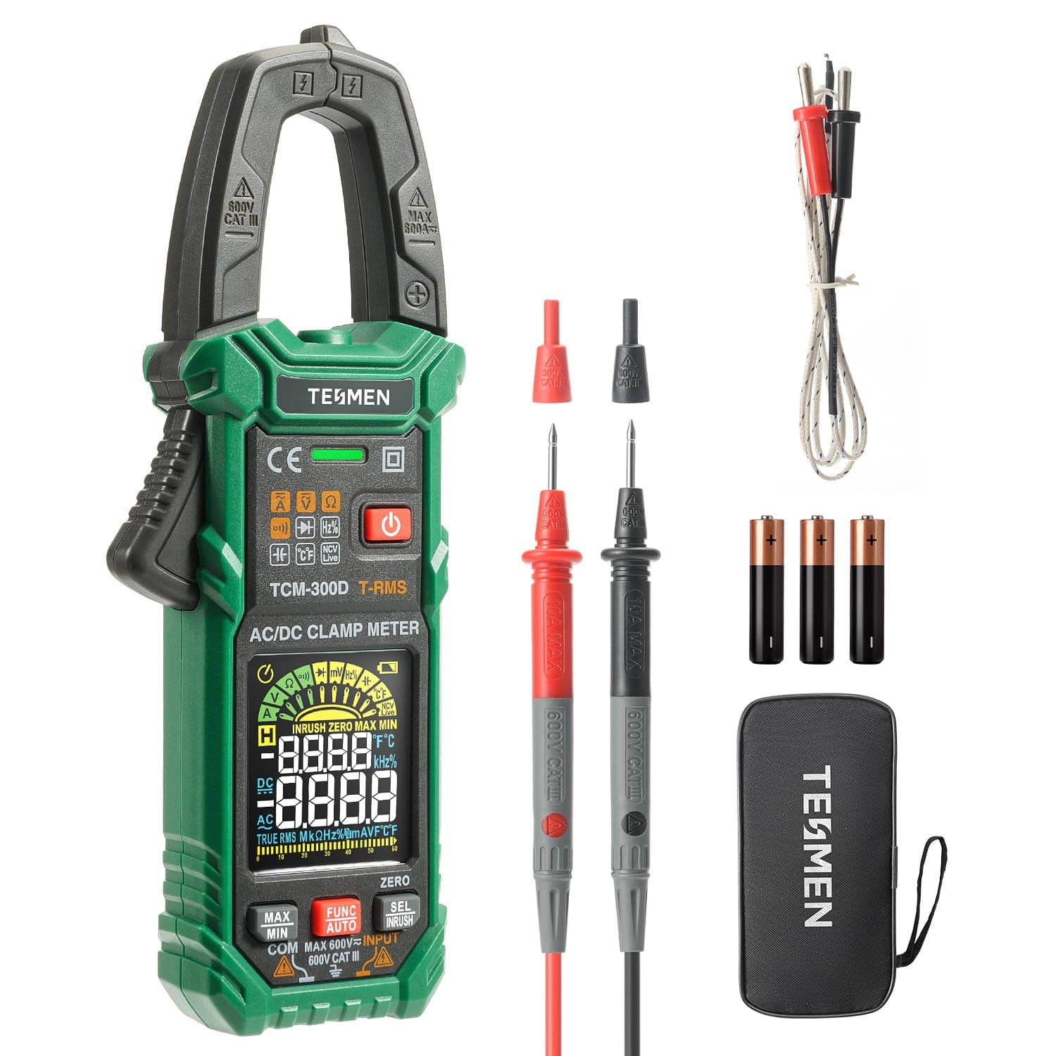 TCM-300D Smart Clamp Meter