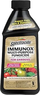 Spectracide Immunox Multi-Purpose Fungicide Spray Concentrate For Gardens 16 Ounces, Protects Up To 2 Weeks