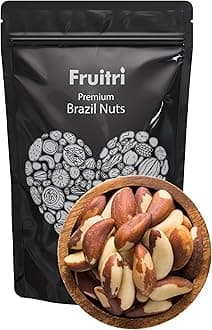Fruitri Premium Exotic Brazil Nuts 200g | Natural, Raw | Rich in Selenium, Vegan, Keto, Paleo-Friendly | Sustainably Sourced Brazilian Nuts from the Amazon Rainforest