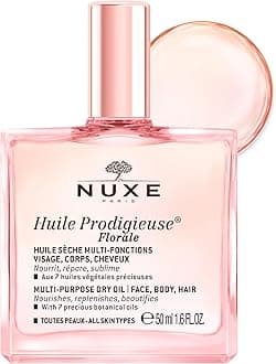 Huile Prodigieuse Florale Multi-Purpose Dry Oil, Iconic Dry Oil, Moisturises Face, Body & Hair, With Fresh Floral Scent of Magnolia & Orange Blossom, Vegan Formula