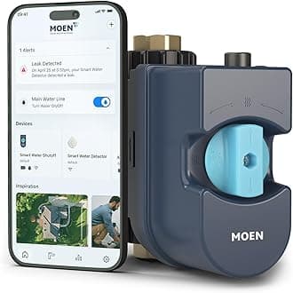 Flo by Moen Leak Detection Smart Home Water Security System, Alexa-Enabled
