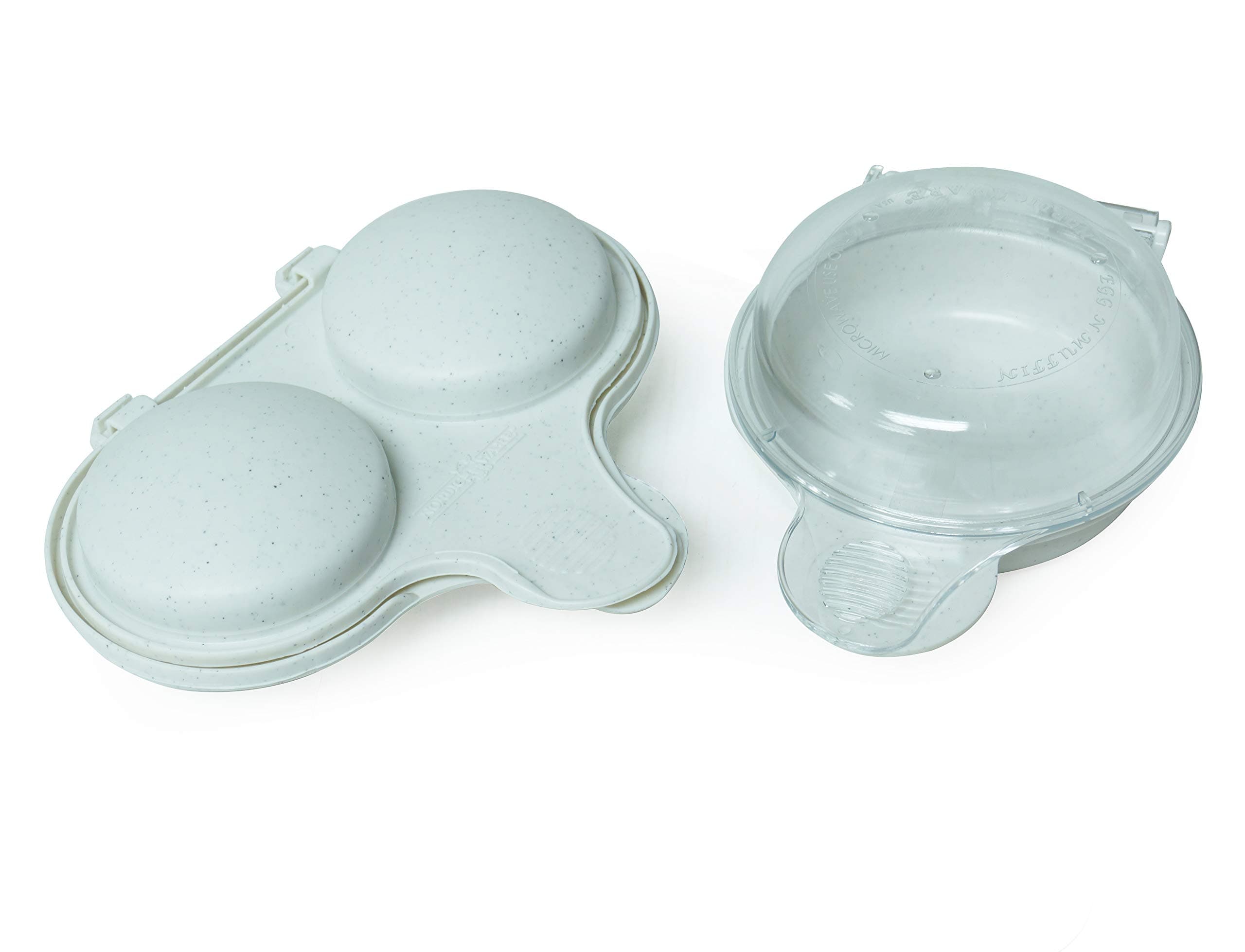 3-in-1 Breakfast set, 2-Piece, White