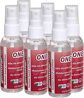 Germstar ONE 59ml (2oz) Hand Sanitiser Spray Bottles (6/case)