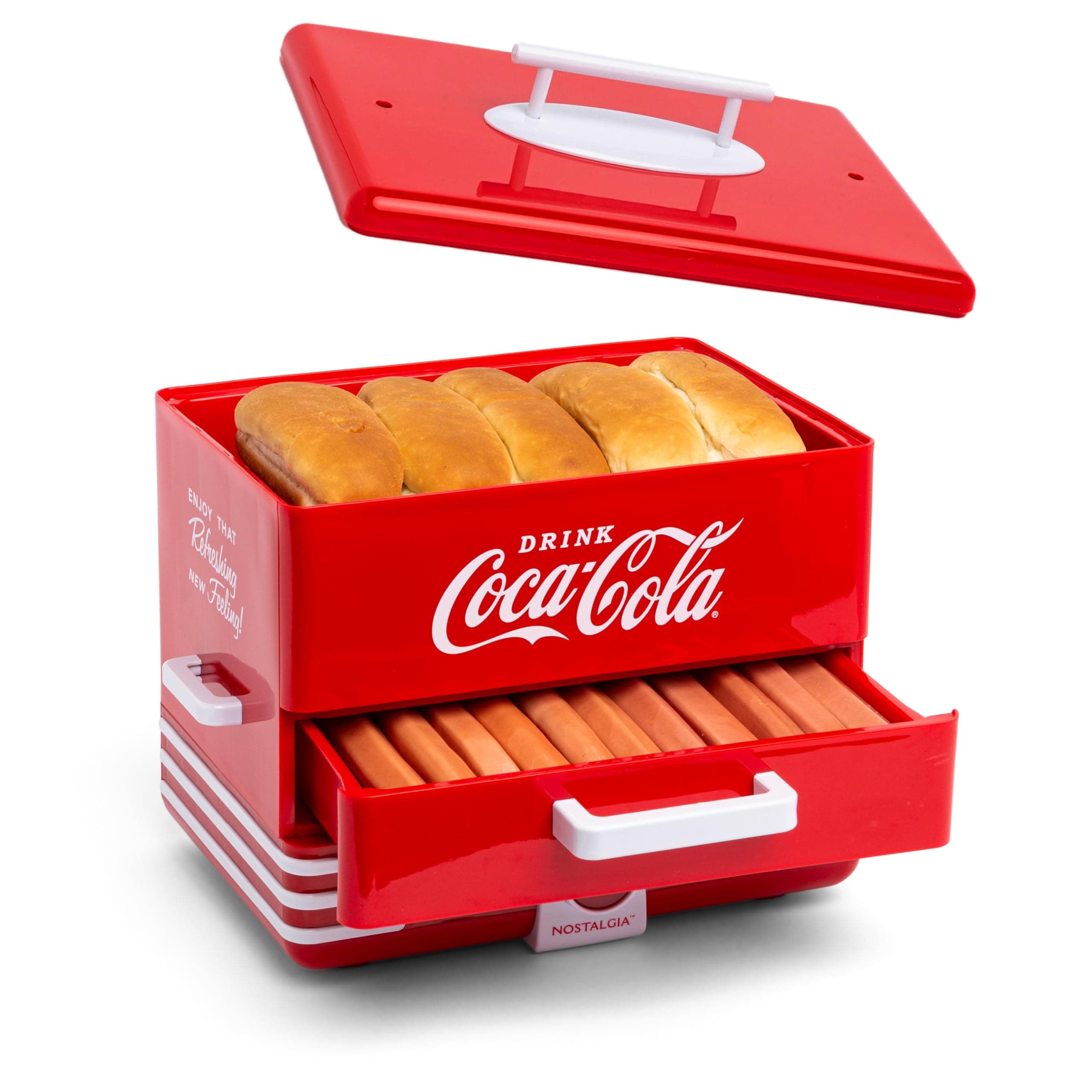 Coca-Cola Hot Dog Steamer and Bun Warmer