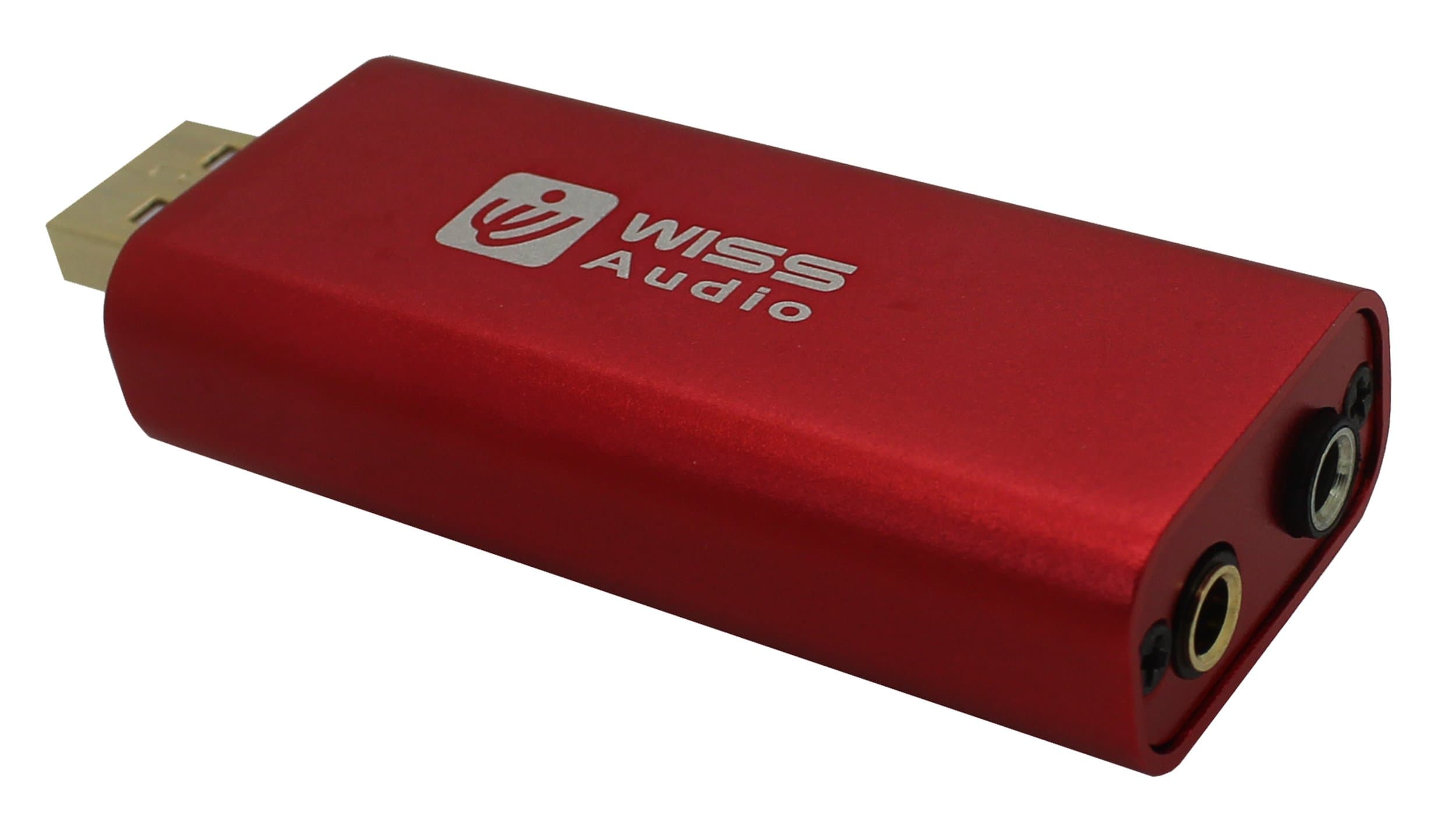 USB DAC with Headphone Amplifier - Retail Packaging - Red