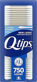 Q-tips Cotton Swabs For Hygiene and Beauty Care Original Cotton Swab Made With 100% Cotton 750 Count
